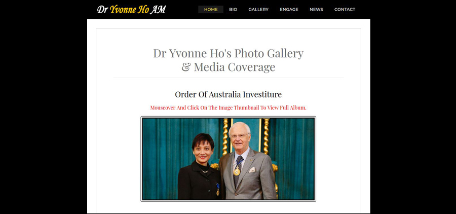 Click Here to Read More of Dr Yvonne Ho's Photo Gallery & Media Coverage