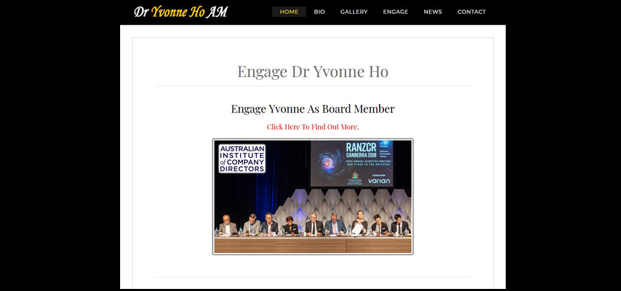 Click Here to Read More of Engaging Dr Yvonne Ho